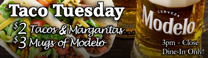 Taco Tuesday at Kegler's Morgantown WV